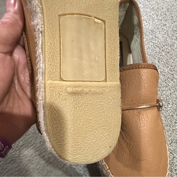 Steven By Steve Madden Womens Ellaine Leather Espadrilles Tan 6M new w/o tags - Picture 5 of 8
